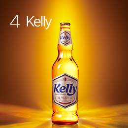 Denmark premium <br>all malt beer, Kelly